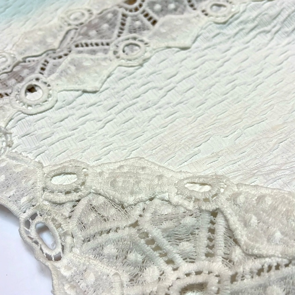 Rebecca Taylor - White Lace Top- NEW w/Tags - Picture 3 of 16